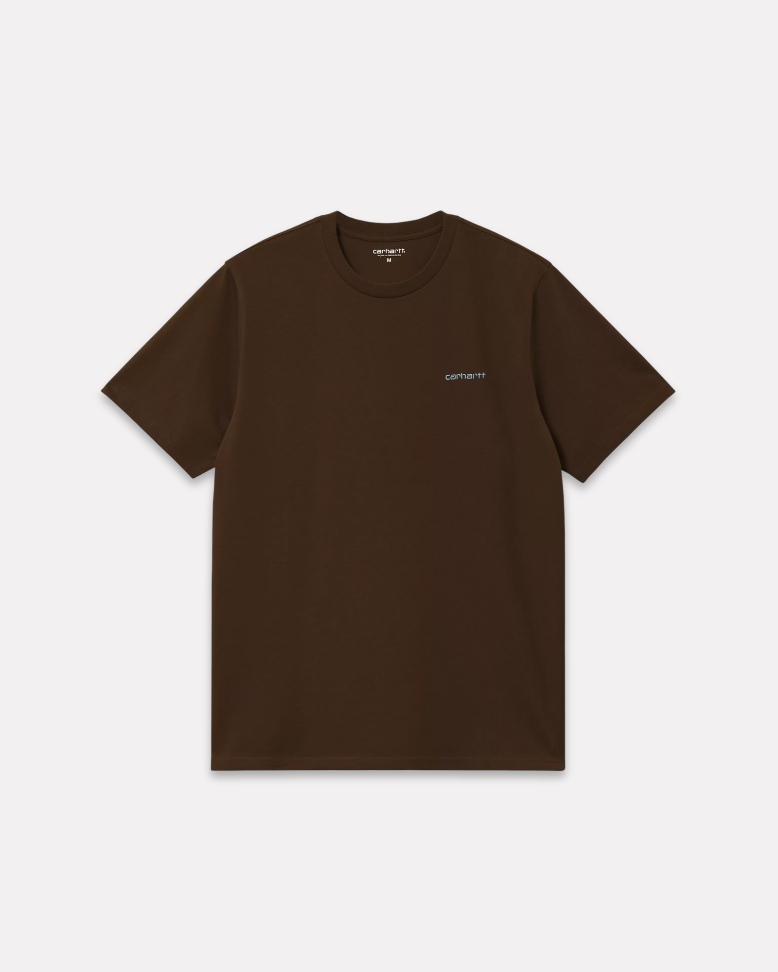 CARHARTT WIP - SCRIPT EMBROIDERY TEE BROWN