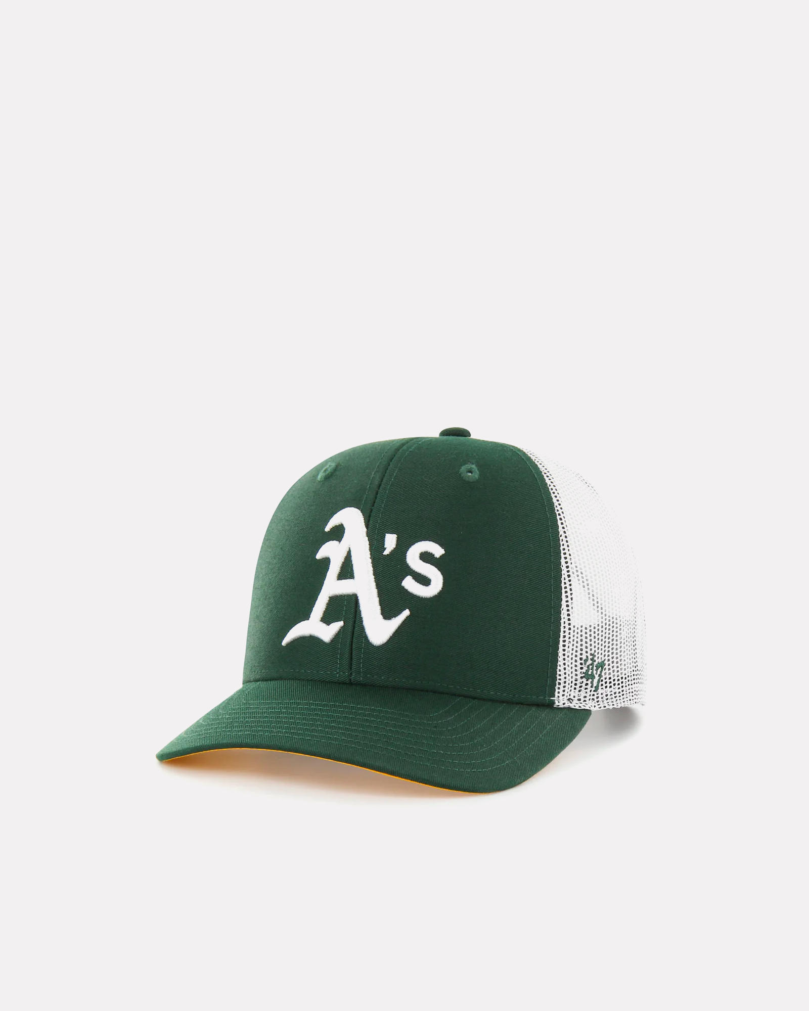 47 BRAND - CAP OAKLAND ATHLETICS TRUCKER DARK GREEN