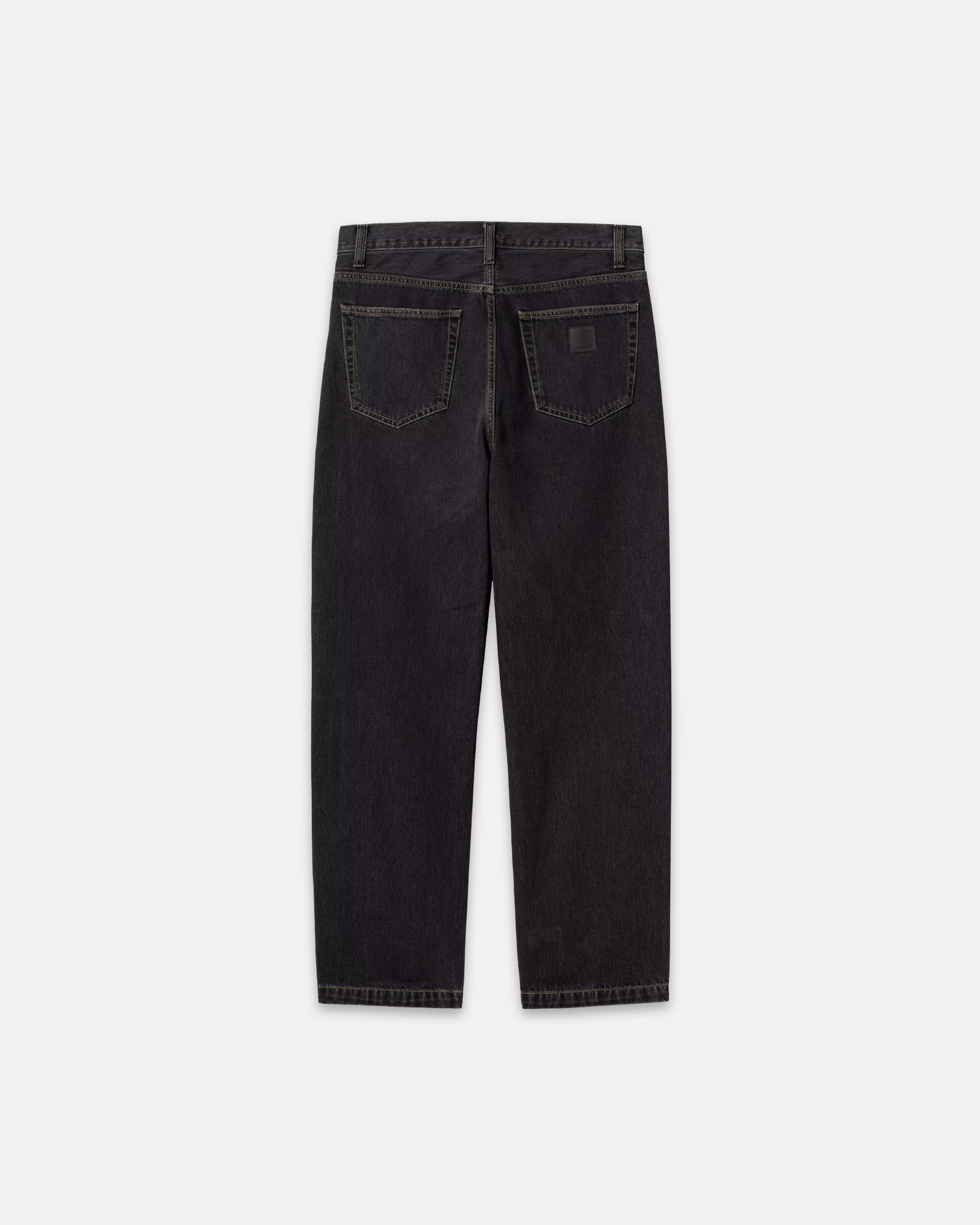 CARHARTT WIP - AARON DENIM PANTS BLACK STONE