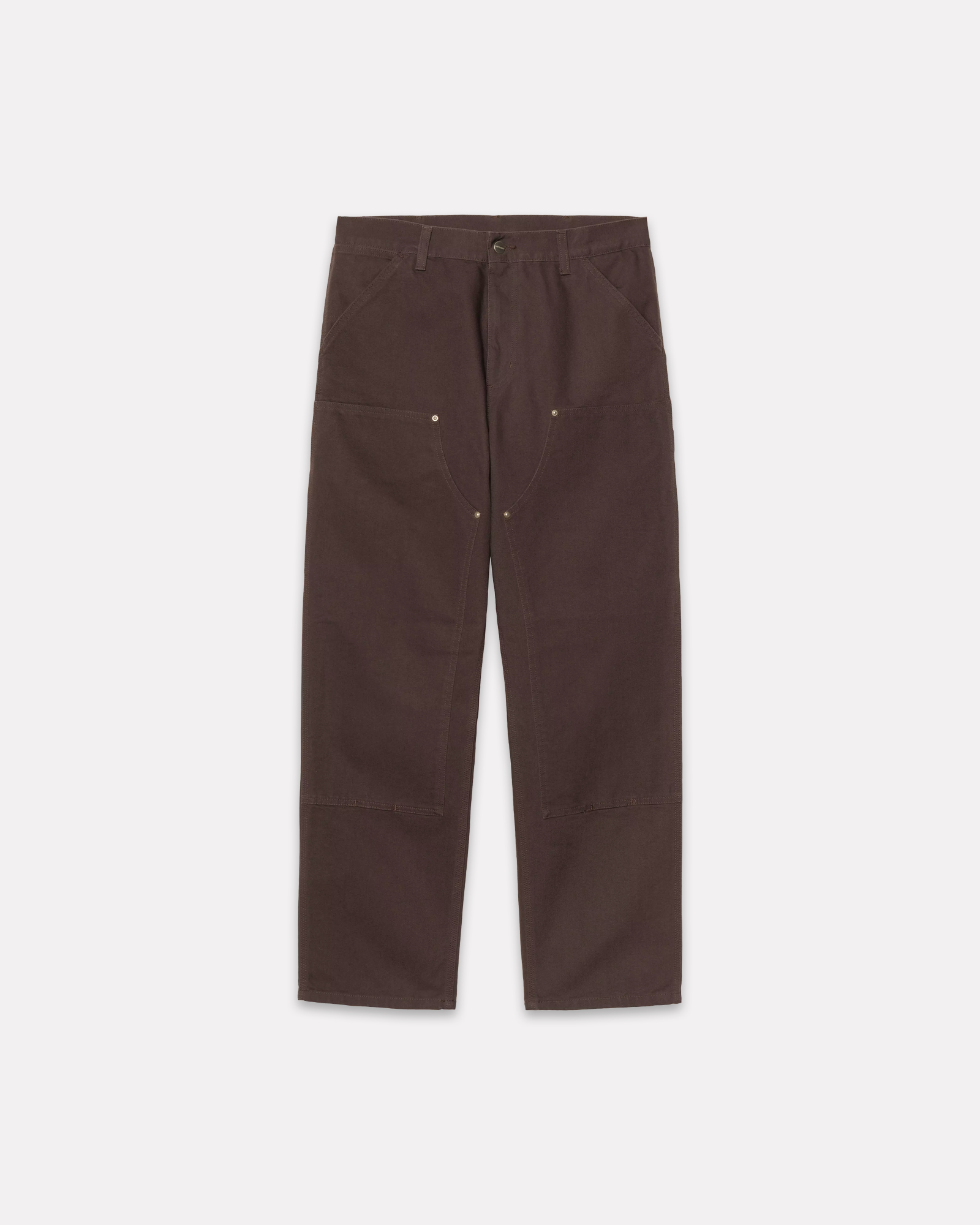 CARHARTT WIP - DOUBLE KNEE PANTS TOBACCO