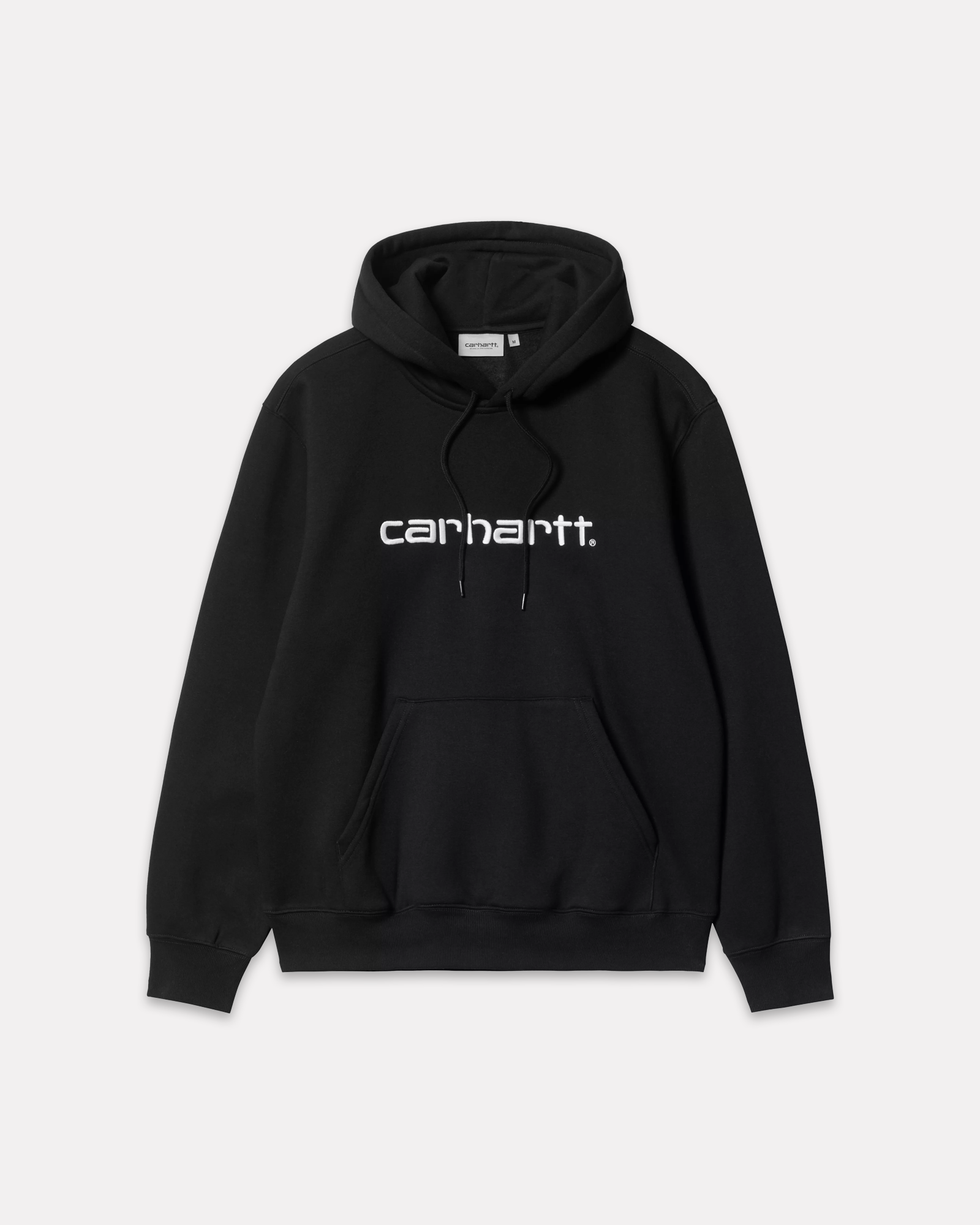 CARHARTT WIP - HOODED SWEATSHIRT BLACK