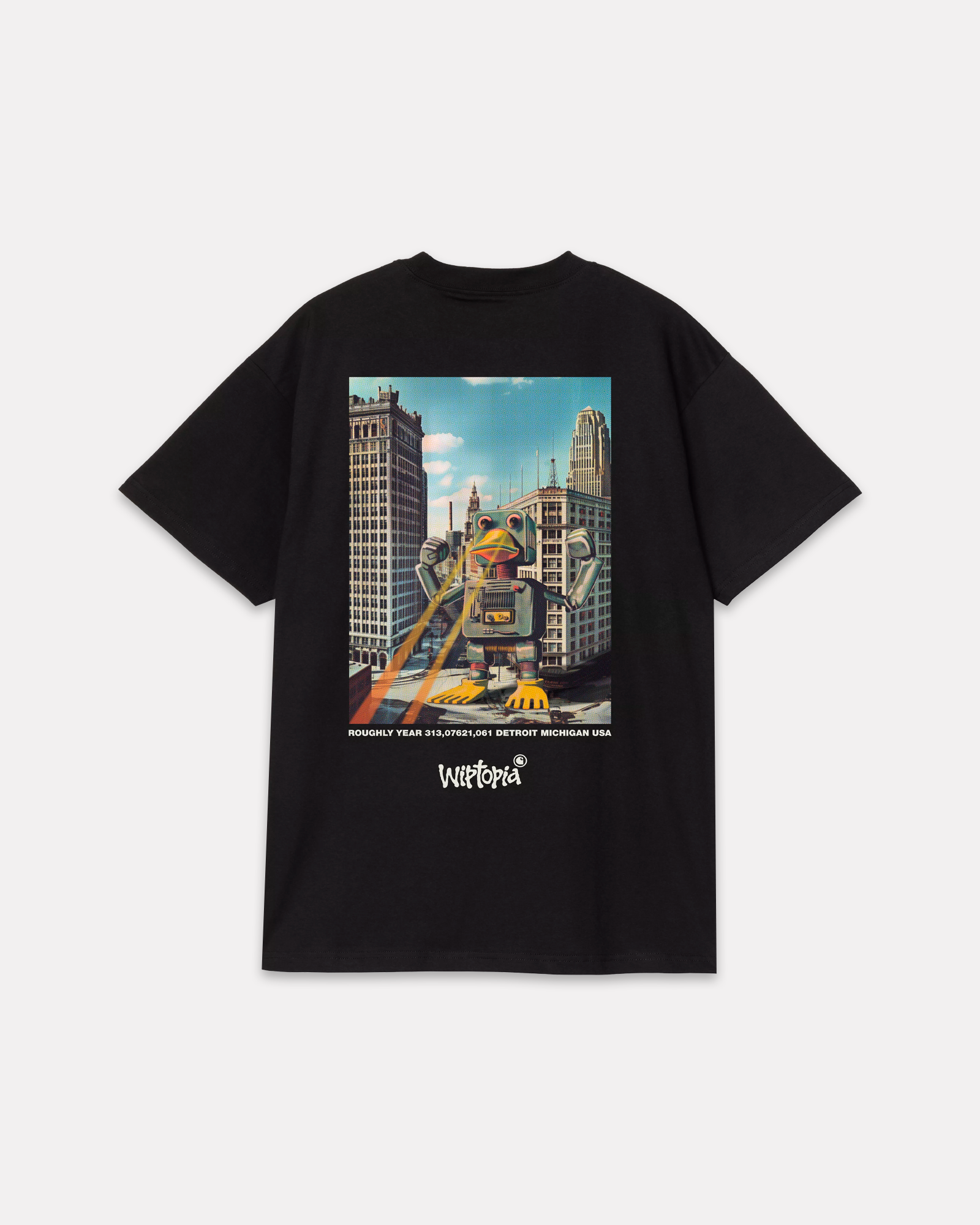 CARHARTT WIP - WIPTOPIA TEE BLACK
