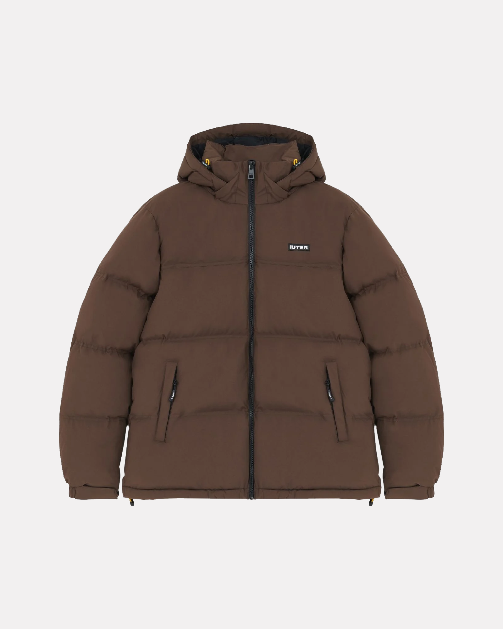 IUTER - PUFF JACKET MARRONE