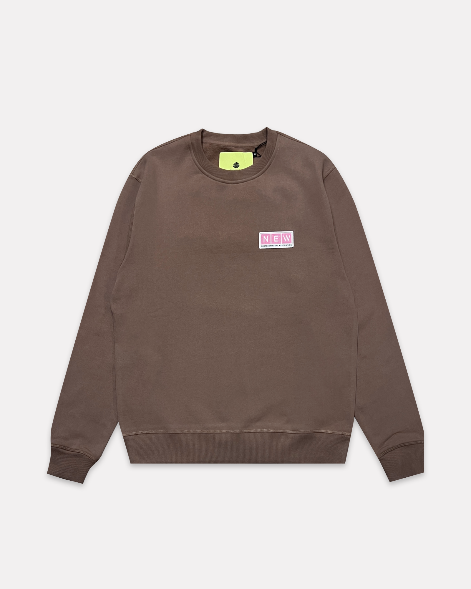 NEW AMSTERDAM SURF - CONTAINER LOGO SWEAT PORTABELLA