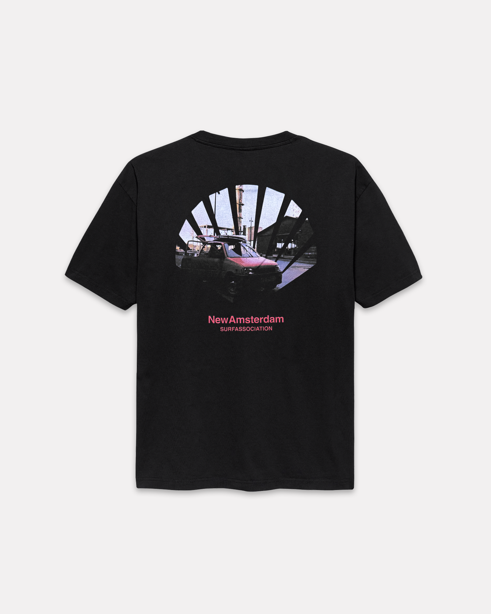 NEW AMSTERDAM SURF - ROAD TRIP TEE BLACK