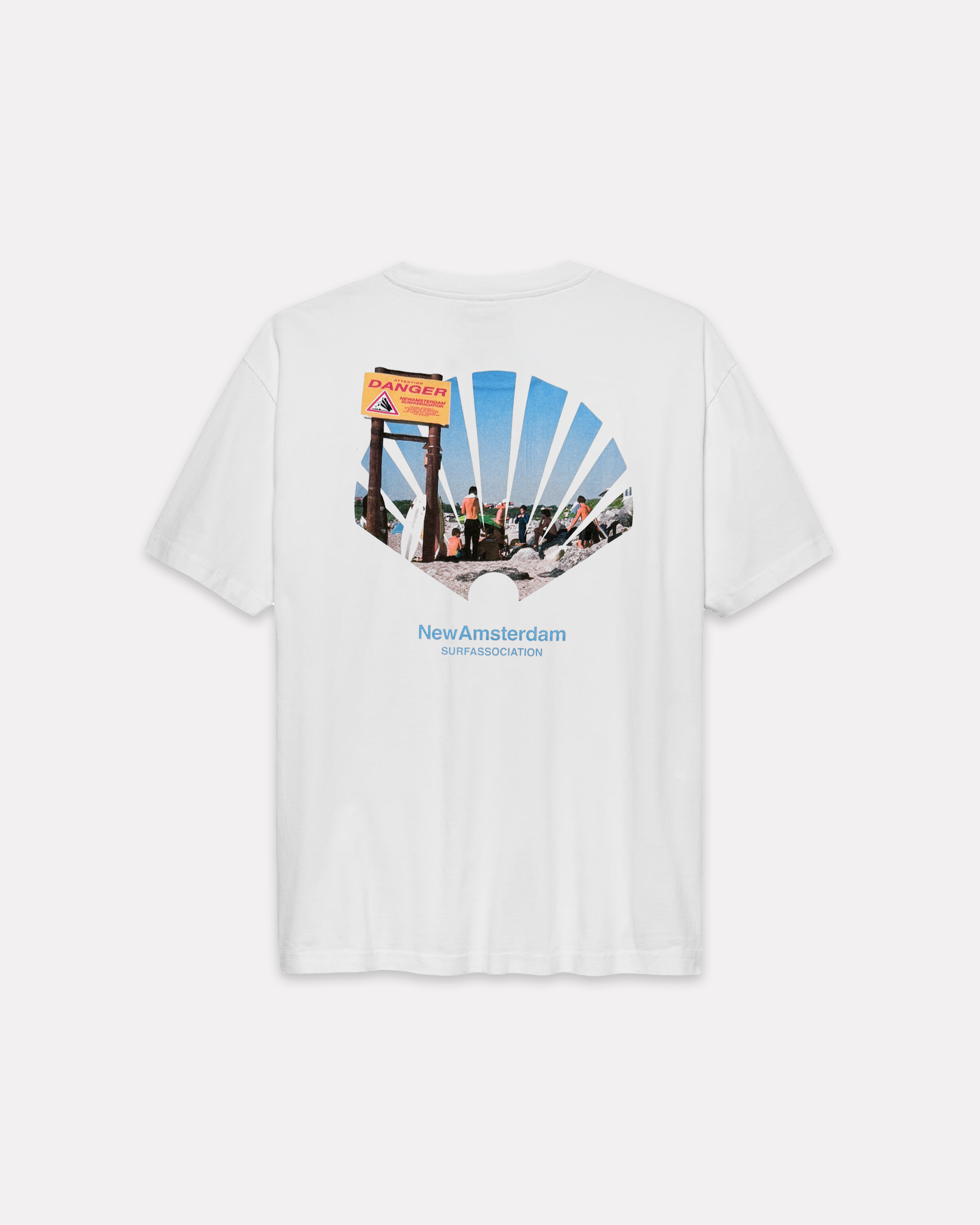 NEW AMSTERDAM SURF - ROAD TRIP TEE WHITE