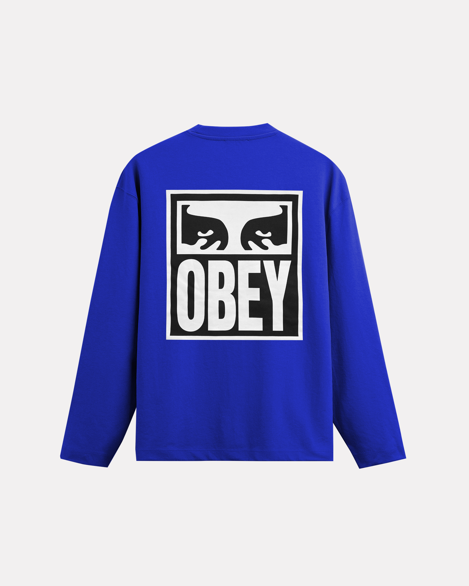 OBEY - EYES ICON 2 HEAVYWEIGHT TEE SURF BLU