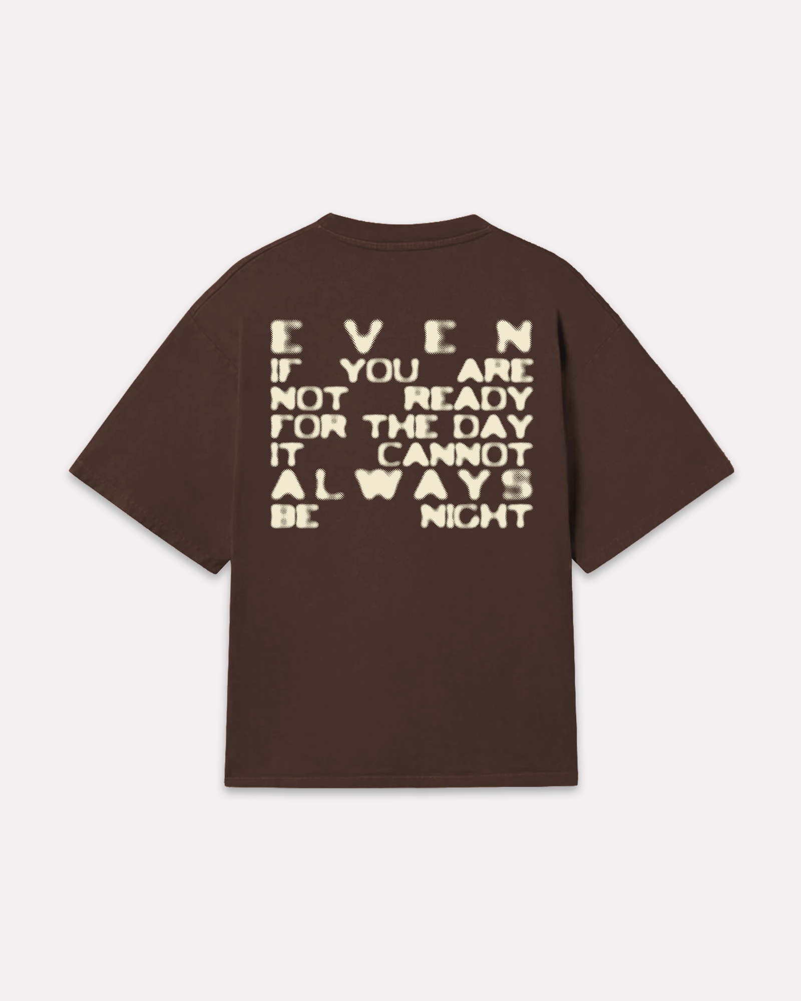 BARRIO STUDIOS - PRAISE BOXY TEE BROWN