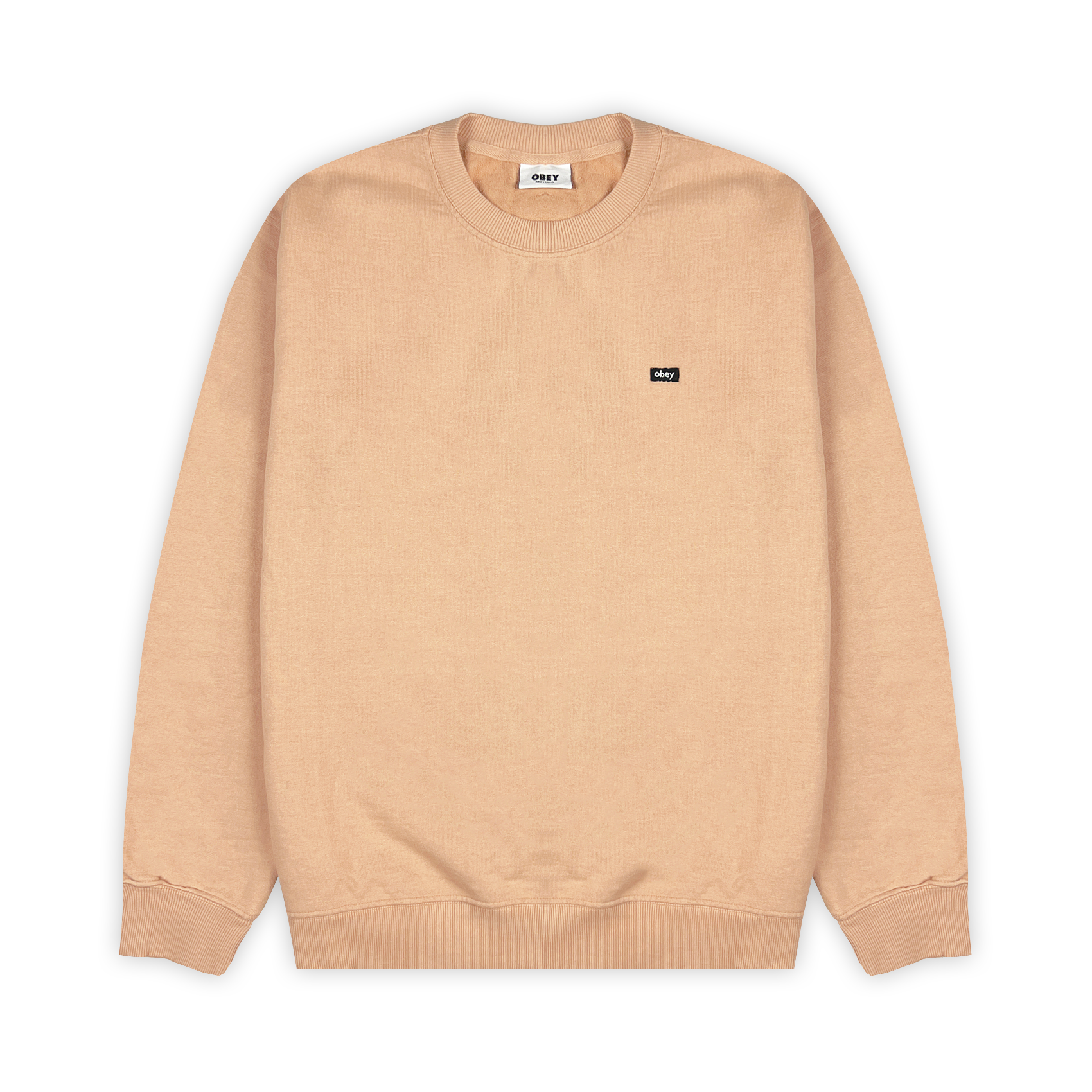 OBEY - TIMELESS RECYCLED CREW PIGMENT RABBIT
