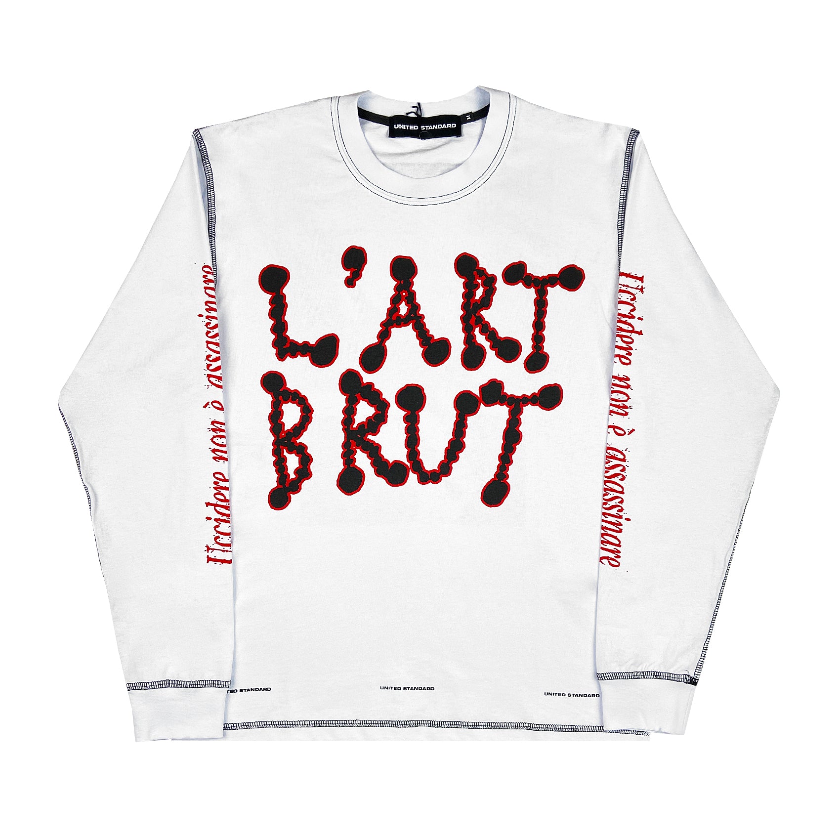 UNITED STANDARD - ALVIN ART BRUT LS BIANCO