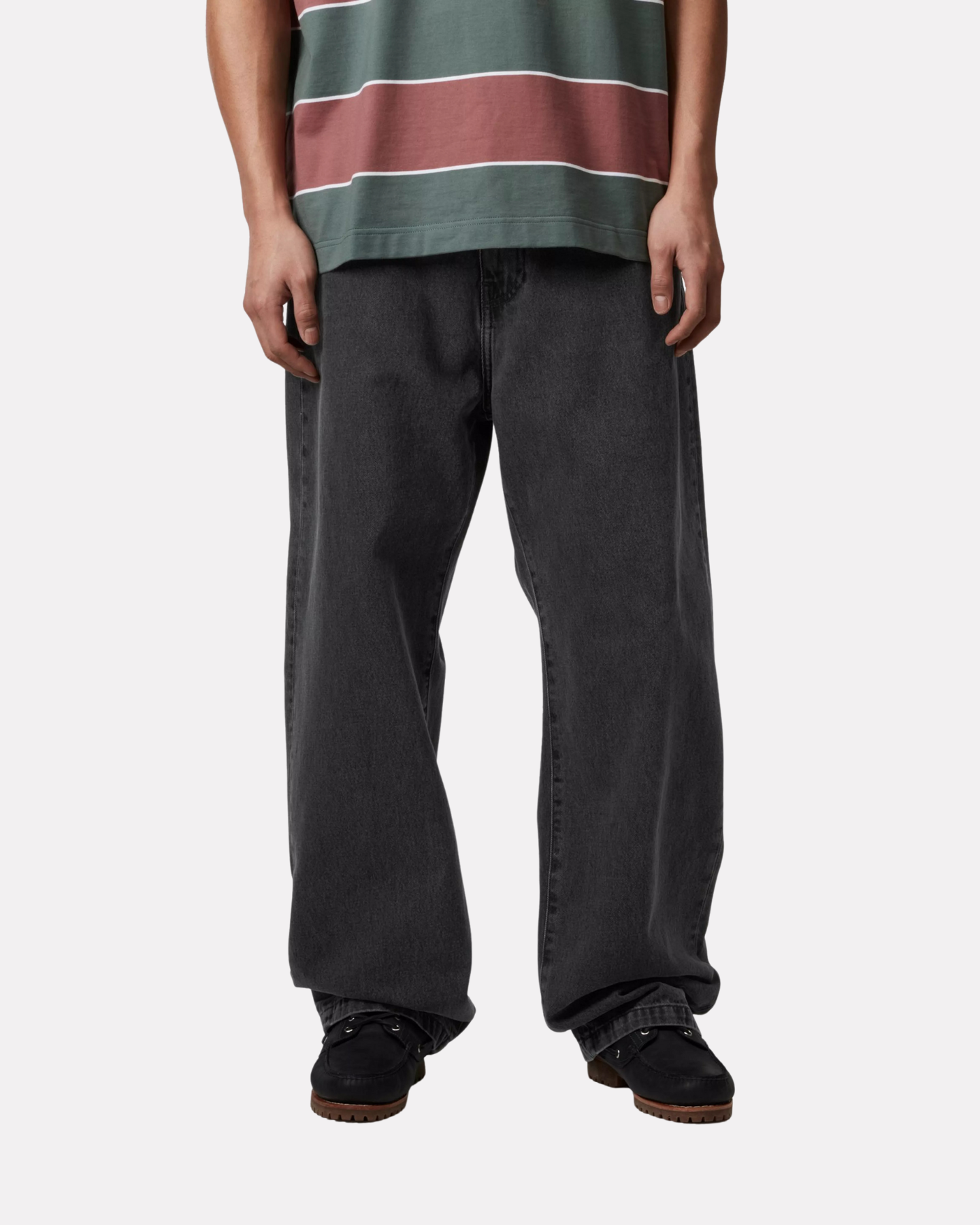 CARHARTT WIP - LANDON PANT BLACK STONE WASHED