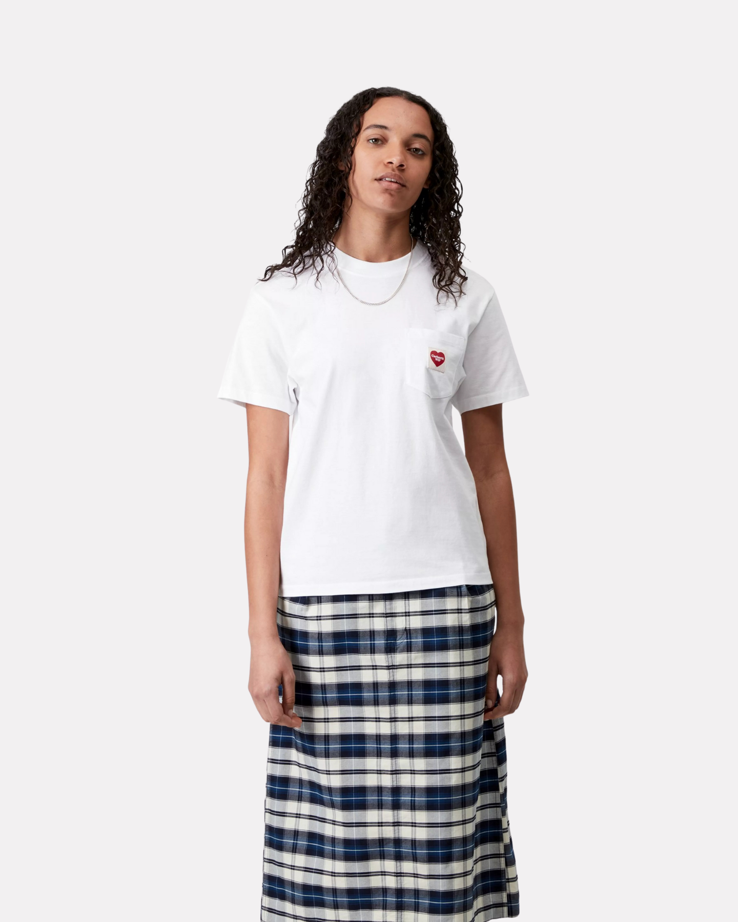CARHARTT WIP - POCKET HEART TEE WHITE