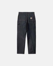 CARHARTT WIP - SINGLE KNEE DENIM PANTS BLUE