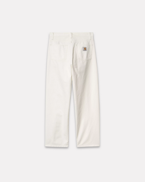CARHARTT WIP - LANDON PANT NEWCOMB WHITE RINSED