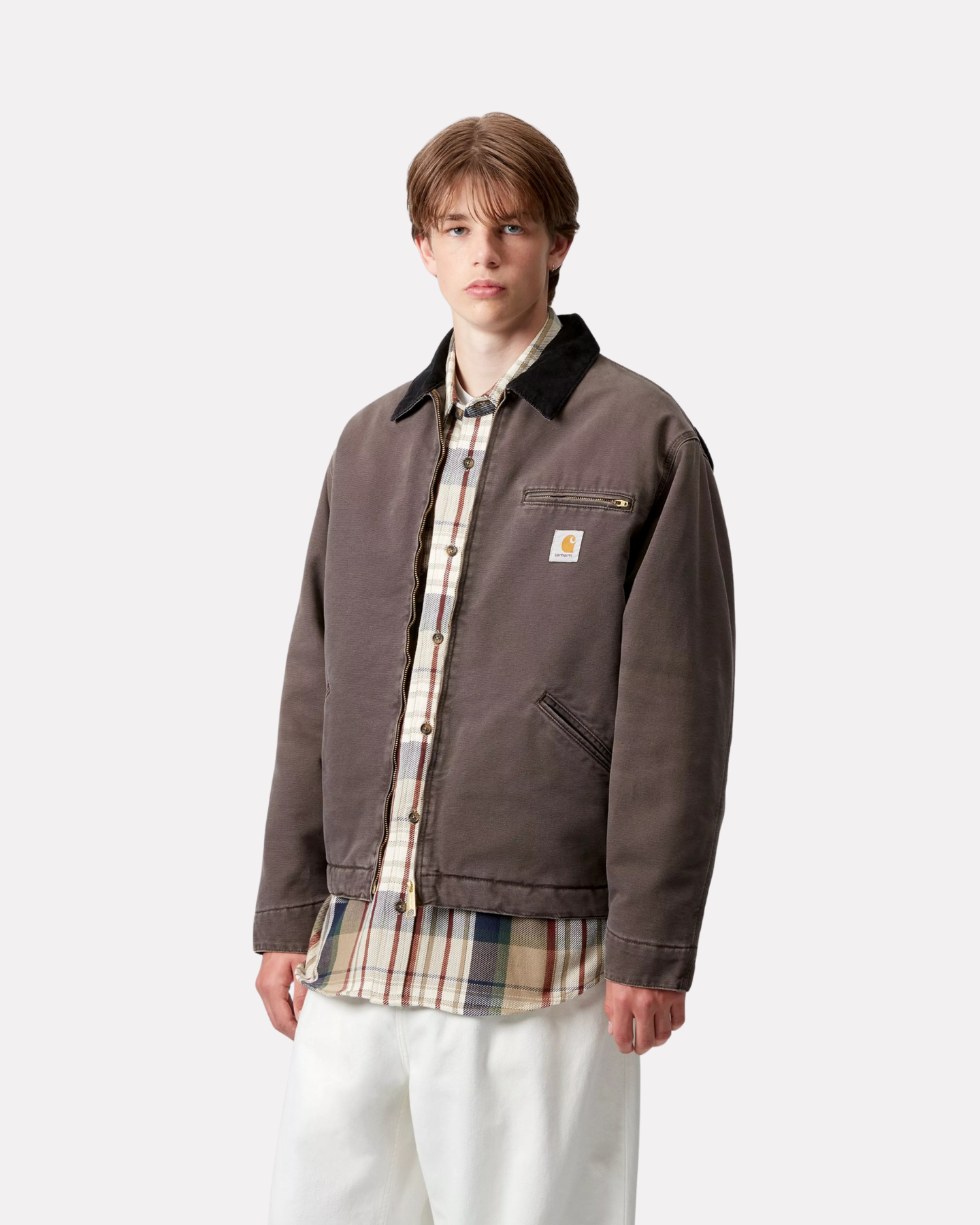 CARHARTT WIP - OG DETROIT JACKET TOBACCO