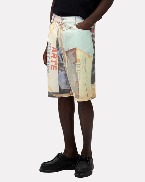 ARTE ANTWERP - PHOTOS SHORTS ALLOVER PRINT