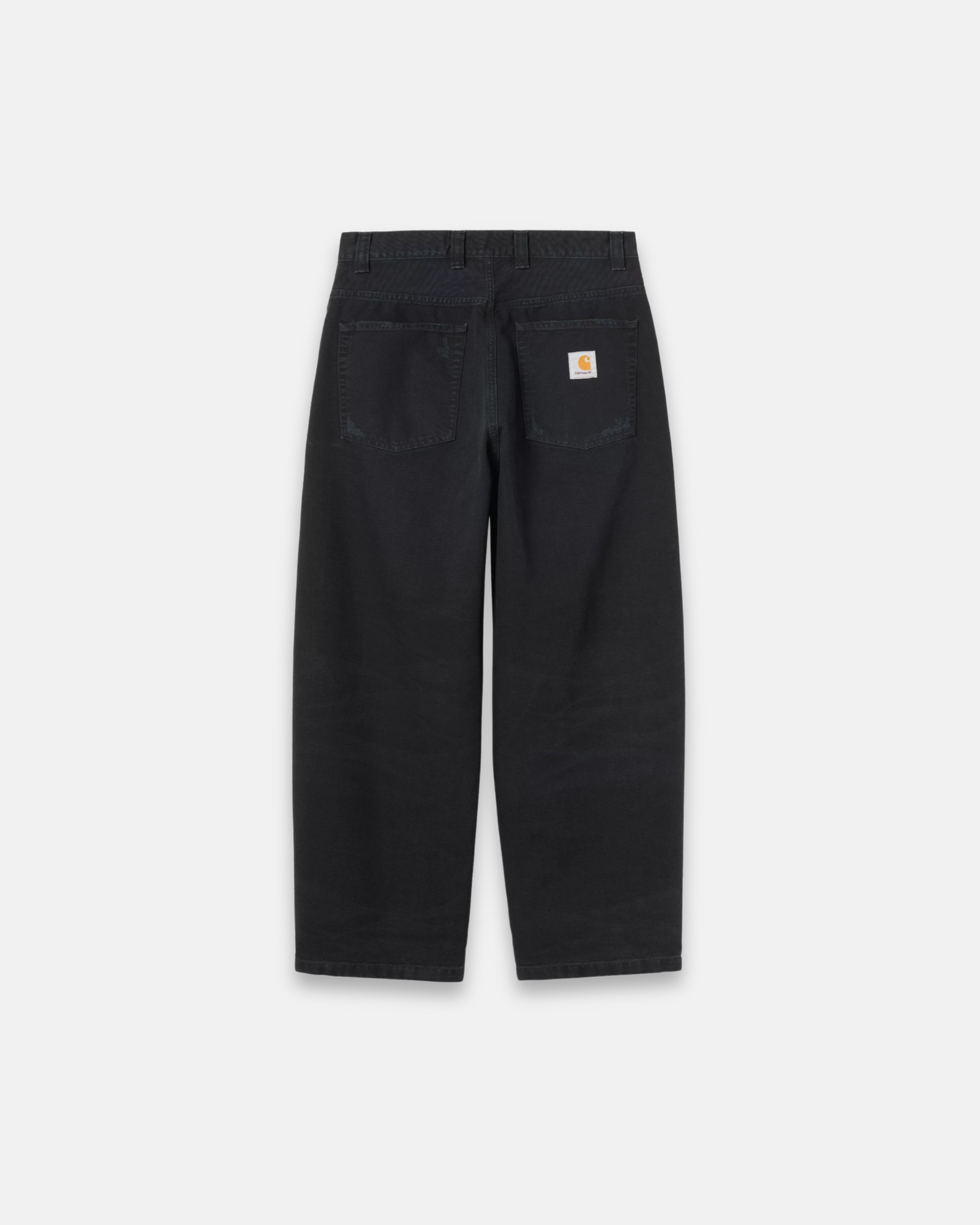 CARHARTT WIP - BRANDON DENIM PANTS BLACK GRIND WASH