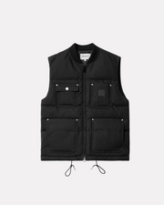 CARHARTT WIP - RAYLEY VEST CANVAS BLACK