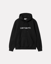 CARHARTT WIP - HOODED SWEAT BLACK