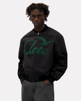 ARTE ANTWERP - LOGO BIRD BOMBER JACKET BLACK