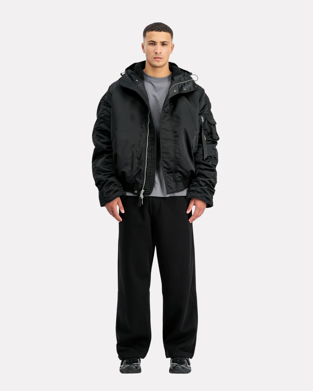 Alpha Industries Uv - Base winter jacket black
