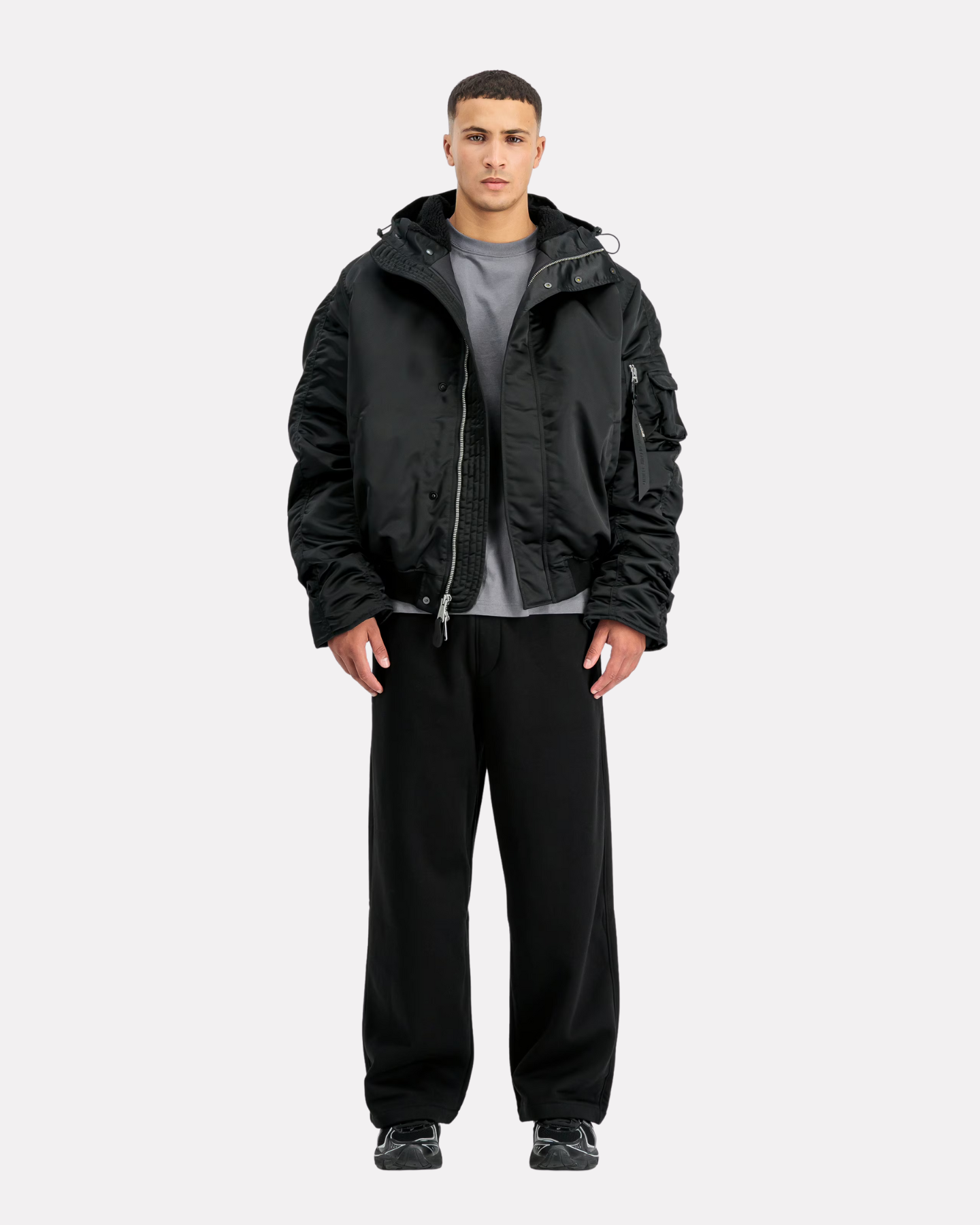 Alpha Industries Uv - Base winter jacket black