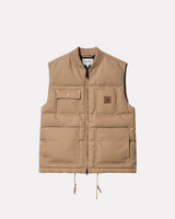 CARHARTT WIP - RAYLEY VEST CANVAS PEANUT