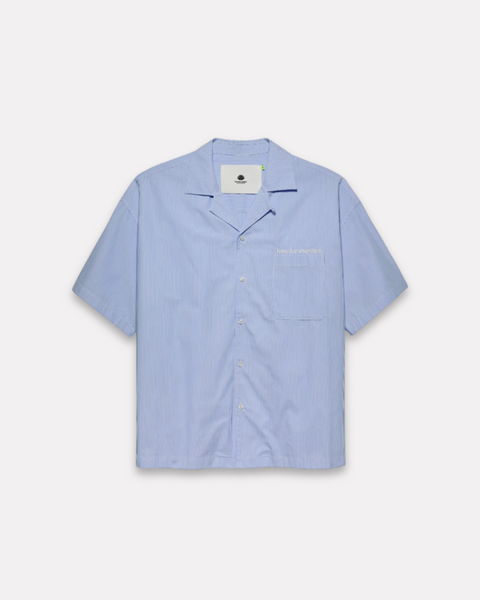 NEW AMSTERDAM SURF - WIJK STRIPES SHIRT WHITE