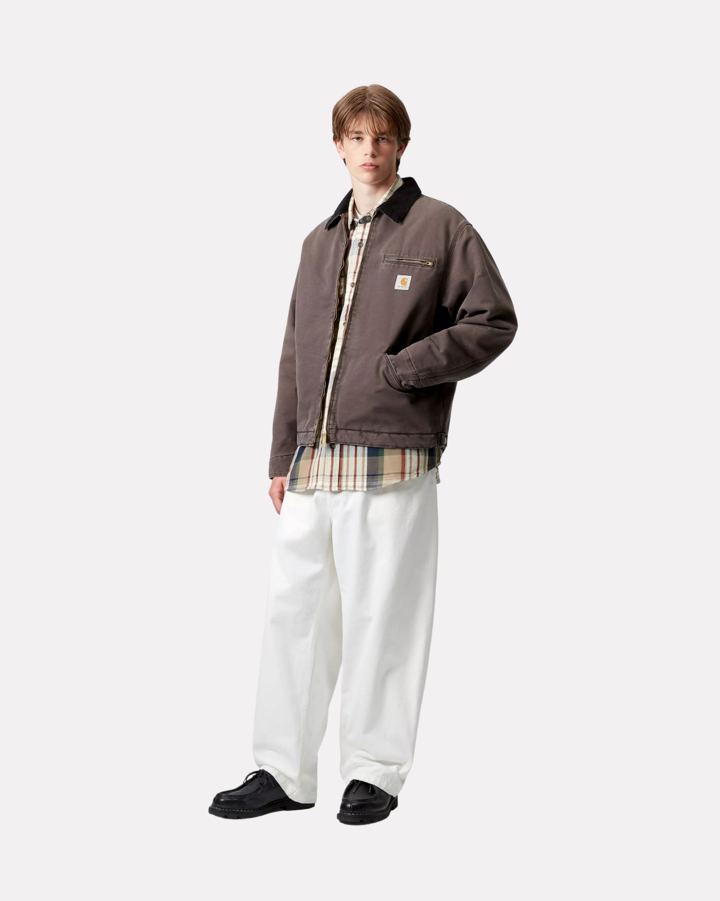 CARHARTT WIP - OG DETROIT JACKET TOBACCO