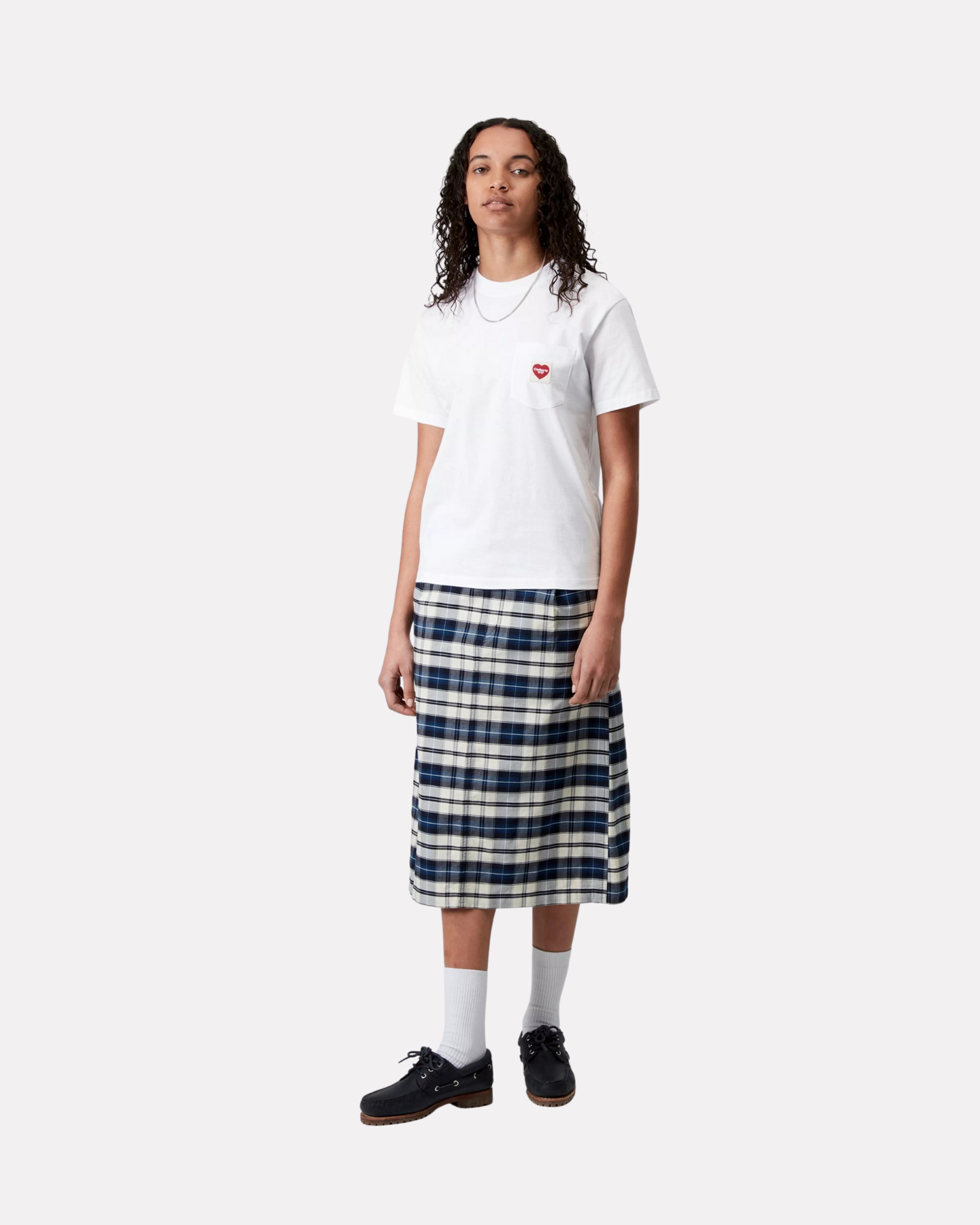 CARHARTT WIP - POCKET HEART TEE WHITE