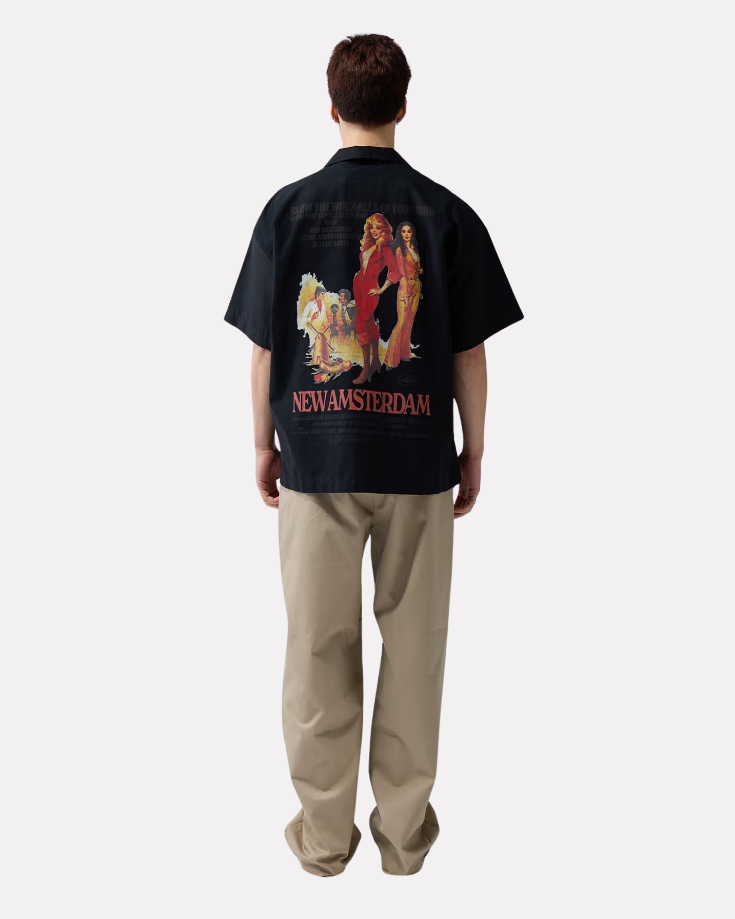 New Amsterdam Surf - Rated print shirt black