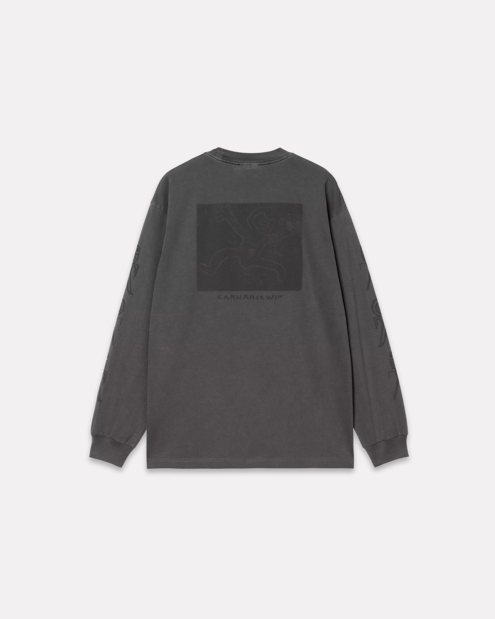 CARHARTT WIP - TERRESTRIAL LONGSLEEVE BLACK