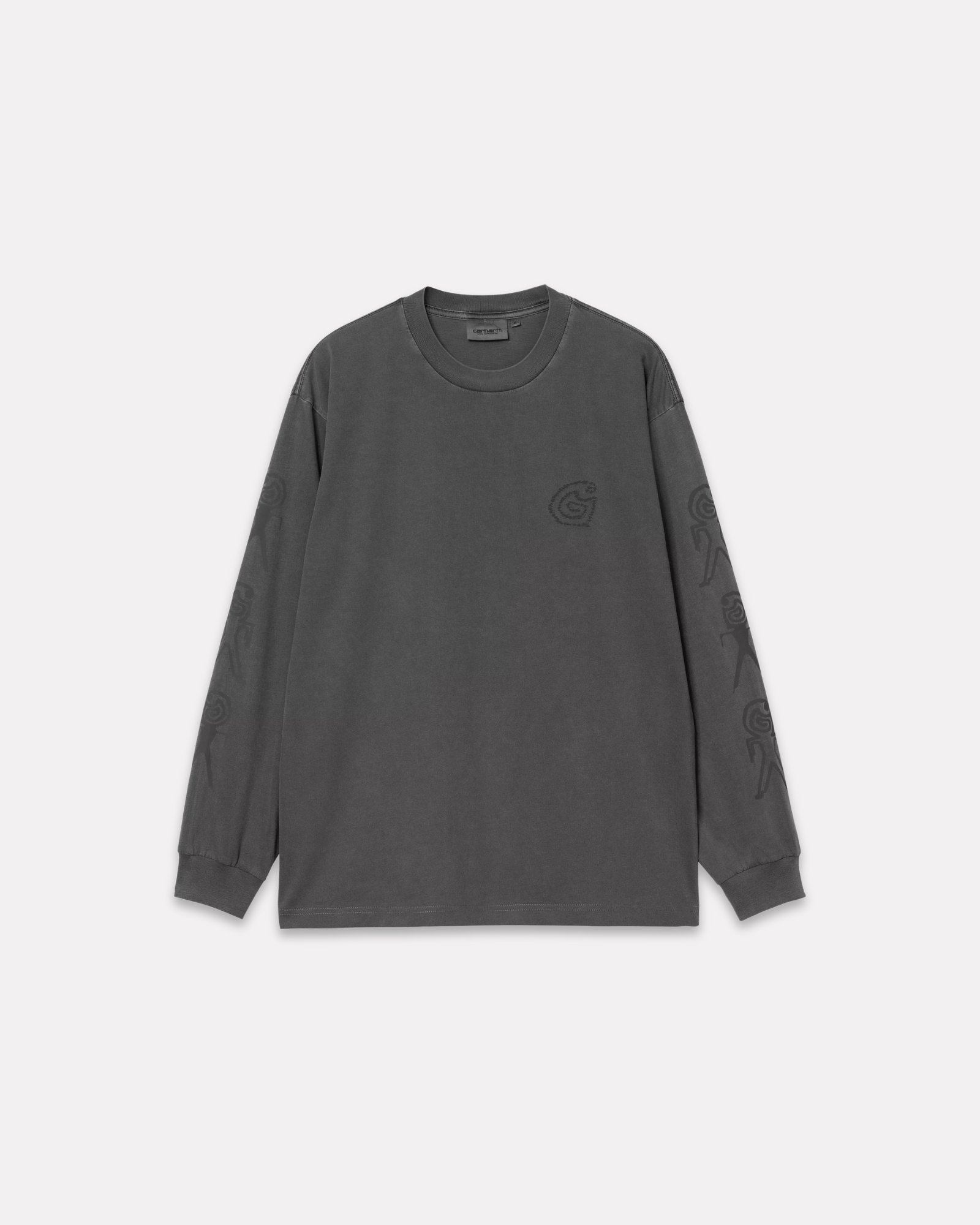 CARHARTT WIP - TERRESTRIAL LONGSLEEVE BLACK