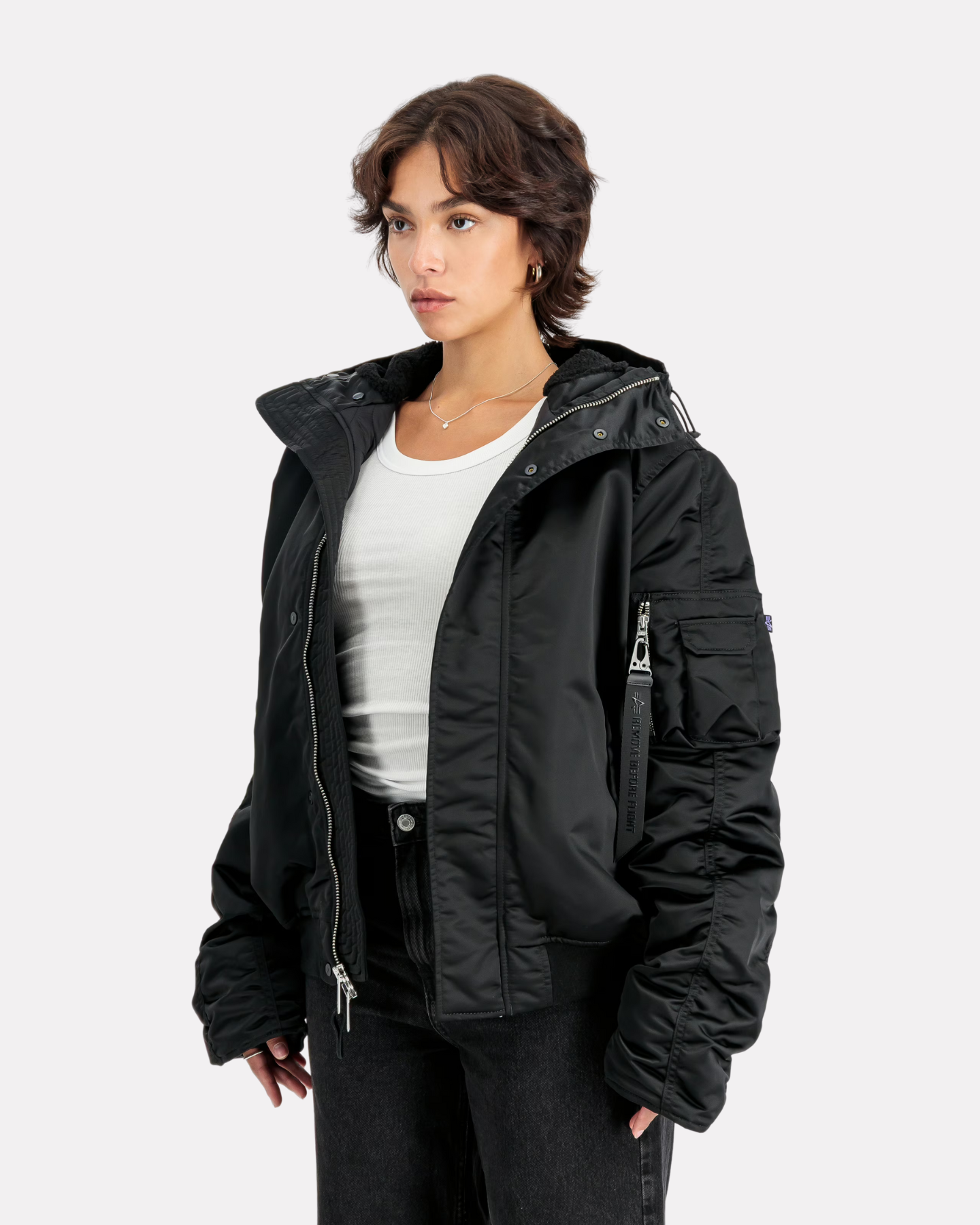 Alpha Industries Uv - Base winter jacket black