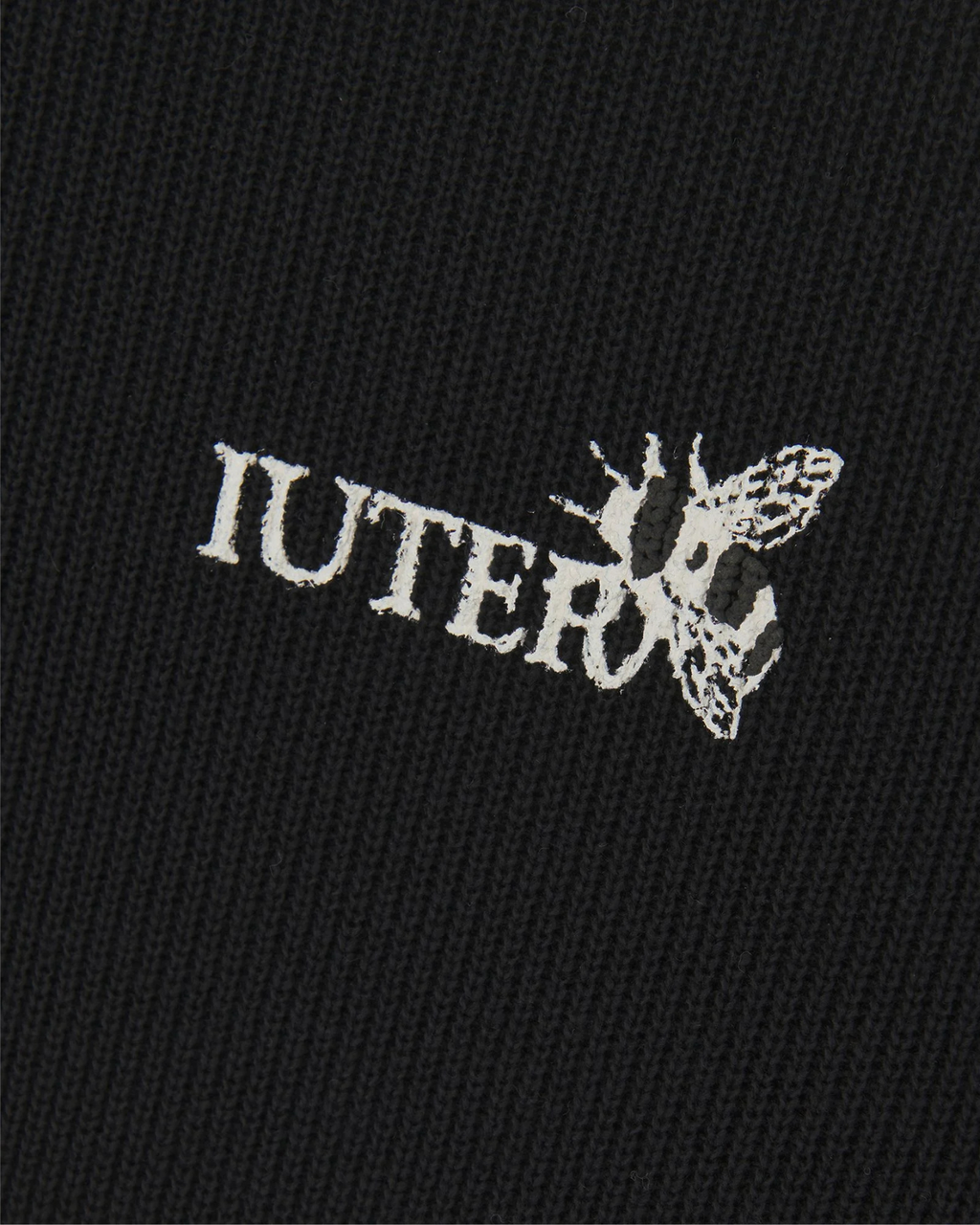 Iuter - Harmony band knit over tee black