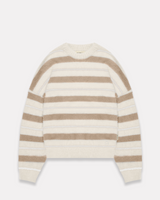 RETERNITY - FURRY KNIT SWEATER STRIPED