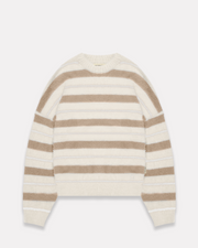 RETERNITY - FURRY KNIT SWEATER STRIPED