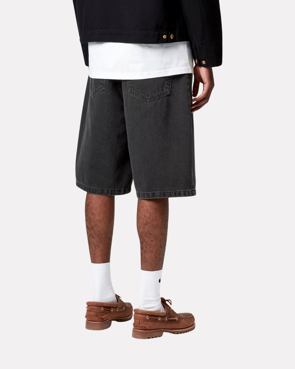 Carhartt Wip - Landon short black stone washed