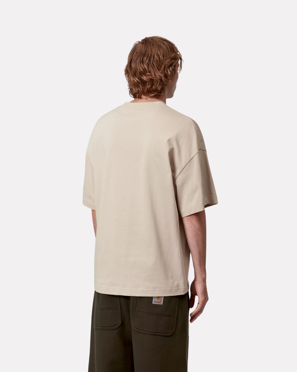 Carhartt Wip - Signature script tee fleur de sel