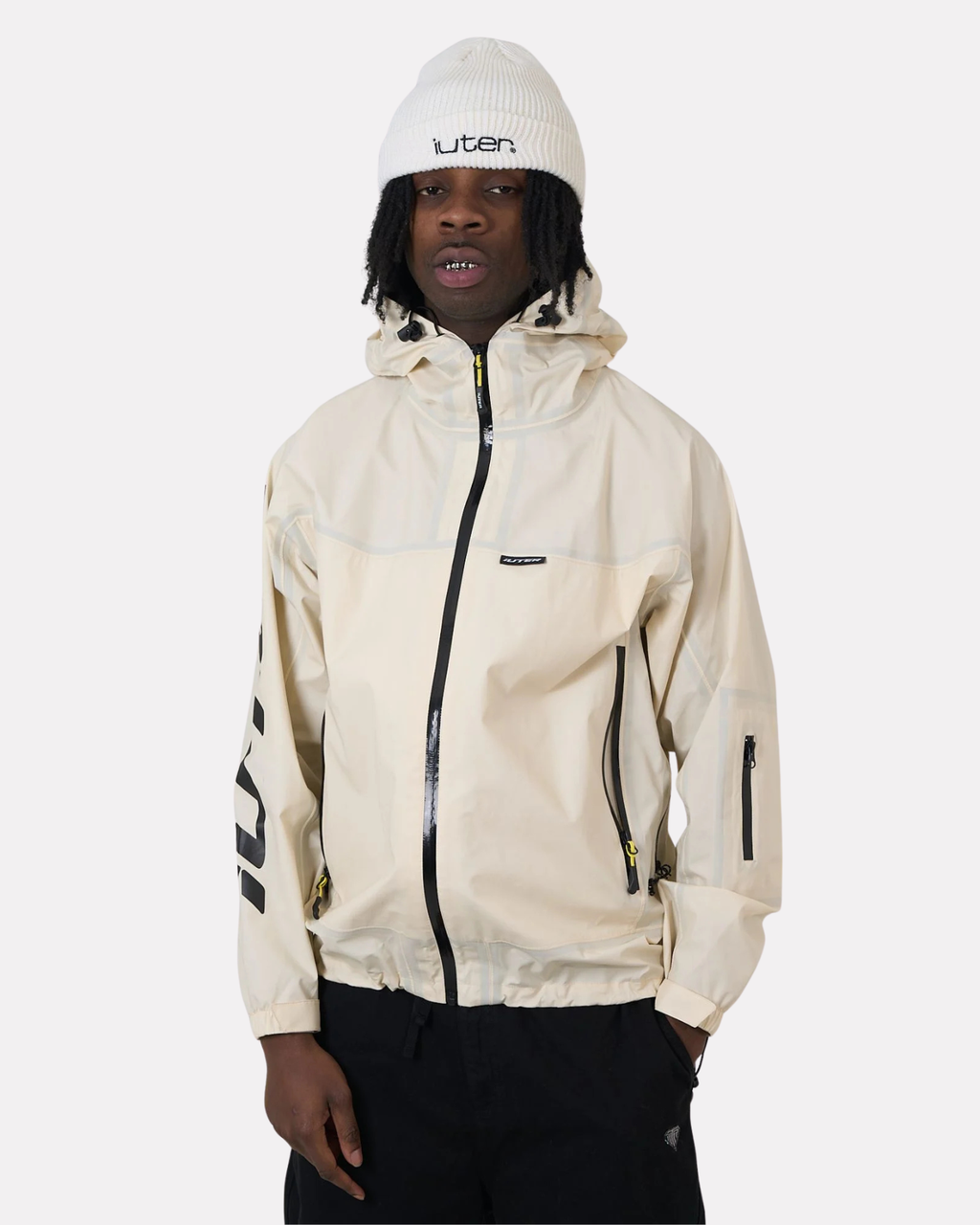Iuter - Armor taped jacket cream