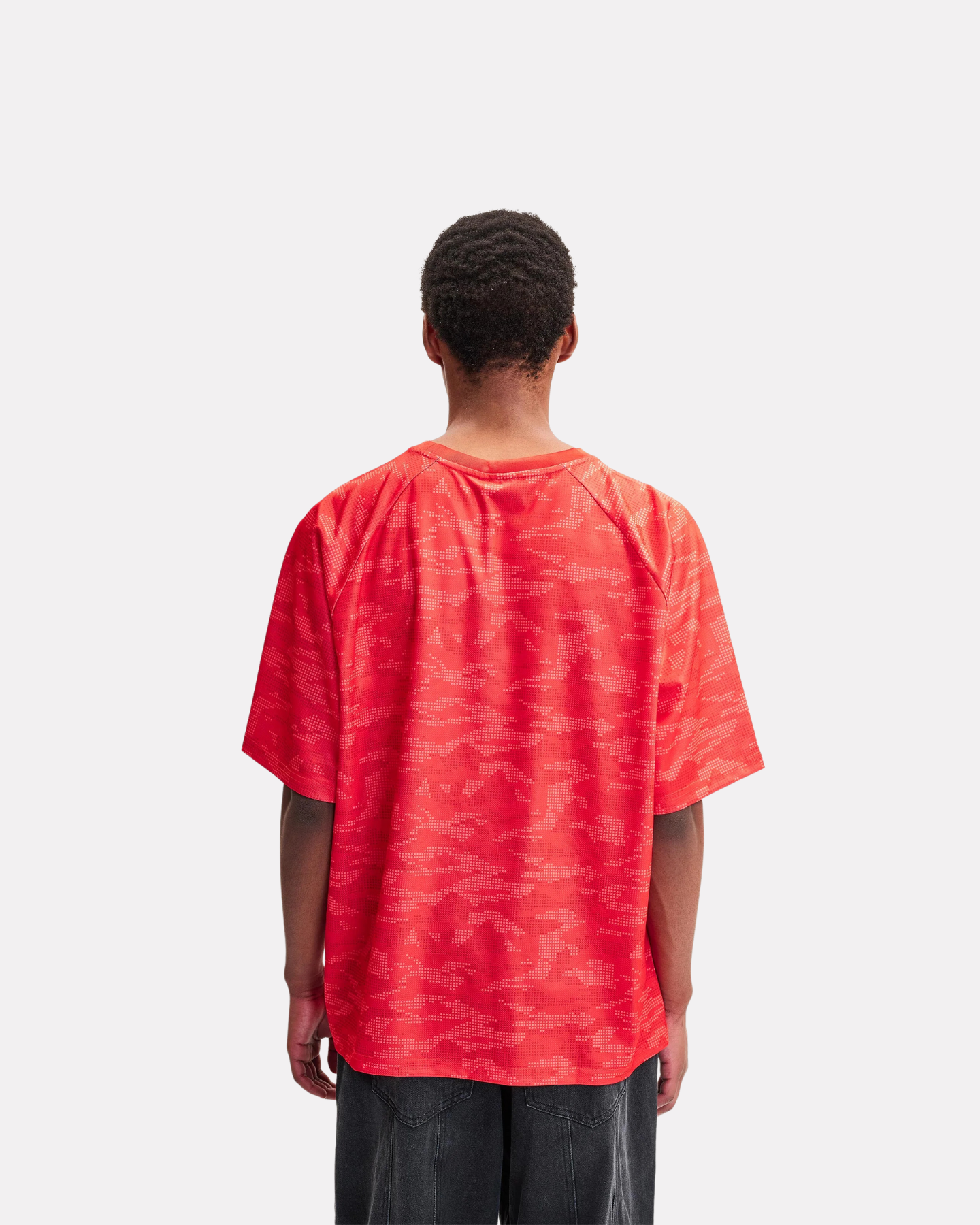 Vicinity - Camo boxy jersey red