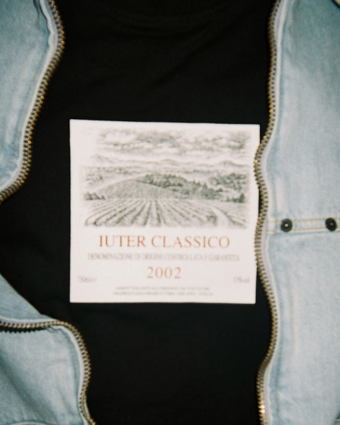 IUTER - CLASSICO TEE BLACK