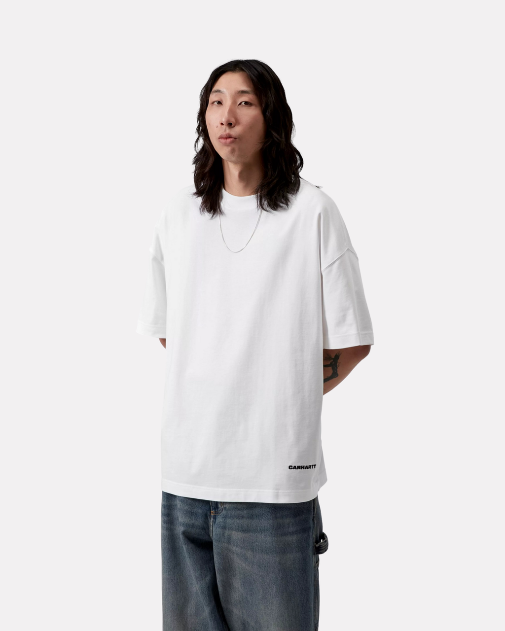 Carhartt Wip - Link script tee white
