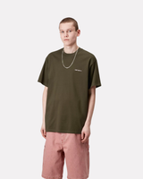 CARHARTT WIP - SCRIPT EMBROIDERY TEE GREEN