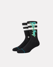 STANCE  - RICK E MORTY CALZINO NERO