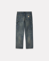 CARHARTT WIP - DOUBLE KNEE PANT SMITH DENIM BLUE