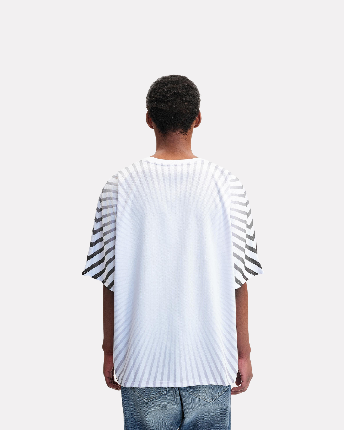 Vicinity - Rising shine boxy jersey white