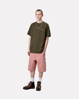 CARHARTT WIP - SCRIPT EMBROIDERY TEE GREEN