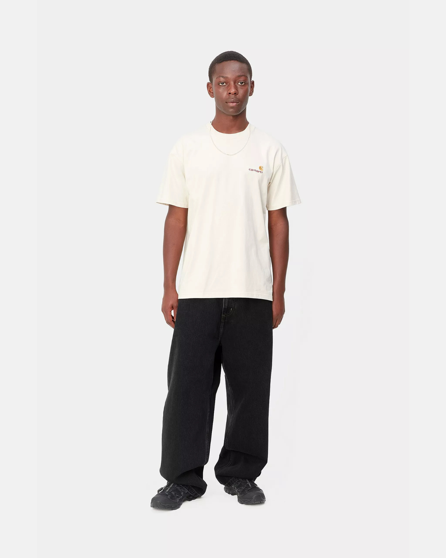 CARHARTT WIP - BRANDON DENIM PANTS BLACK STONE WASHED