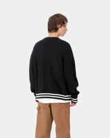 CARHARTT WIP - DUCKS CARDIGAN BLACK